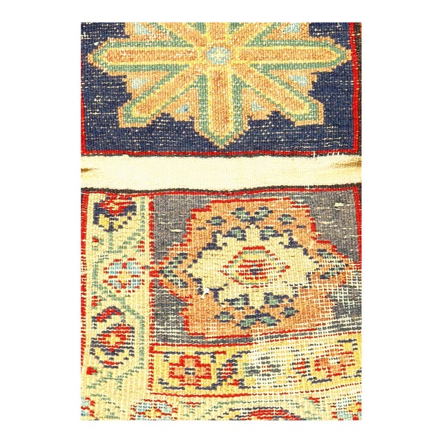 Traditional Pasargad DC Vintage Small Hand Knotted Shiraz Rug For Sale - Image 3 of 3