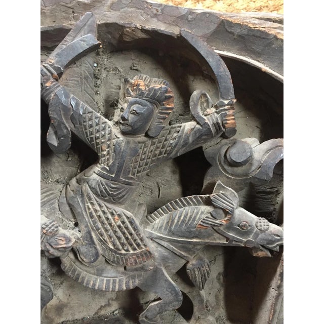 Dark Gray 16th Century Chinese Architectural Piece For Sale - Image 8 of 13