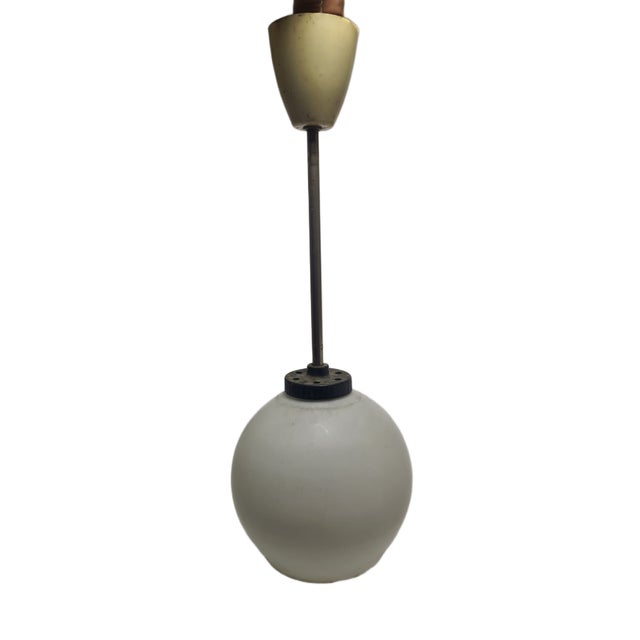 Postmodern Communist Pendant Lamp, Poland, 1970s For Sale - Image 6 of 6