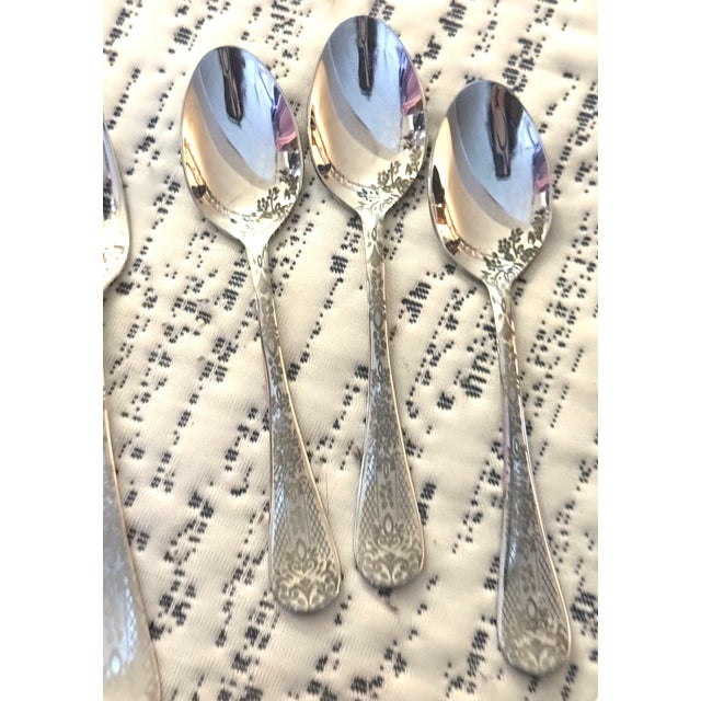 Metal Louise Jenkins for Mepra Italy Casablanca Silverware Stainless Steel - Set of 20 For Sale - Image 7 of 9