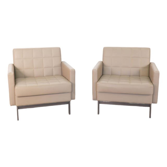 Pair Millbrae Modern Lounge Chairs by Coalesse - Steelcase For Sale