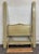 This is a gorgeous vintage French Provincial Louis XV style twin bed finished in the sought-after French Bisque cream...