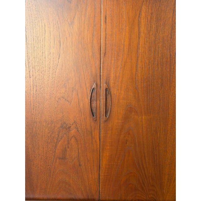 1970s Dual Storage Sideboard in Teak For Sale - Image 15 of 15