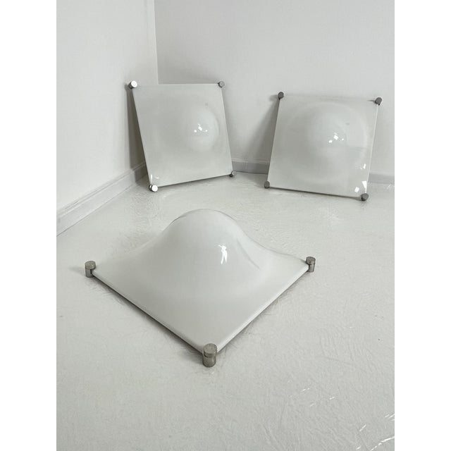 Mid-Century Modern Bolla Ceiling Lights by Martinelli Luce, 1960s, Set of 3 For Sale - Image 15 of 15