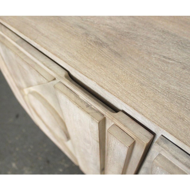 Late 20th Century Late 20th Century Brutalist Media Cabinet For Sale - Image 5 of 8