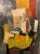 Textile 1930’s -1940’s Cubist Modernist Painting For Sale - Image 7 of 10