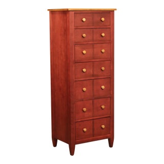 Ethan Allen Country Colors Maple Lingerie Chest For Sale