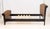 Rattan and Ebonized Wood Queen Sleigh Bed Frame For Sale - Image 9 of 11
