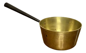 Antique Victorian Brass Jam Pan, 1860s