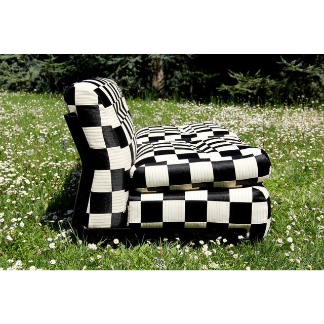 Textile Scacco Matto Amanta Modular Sofa by Mario Bellini for B&B Italia, 1979, Set of 2 For Sale - Image 7 of 15
