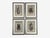 Neoclassical Neoclassical, Four Framed Architectural Drawings of French Interiors, 20th C. For Sale - Image 3 of 10