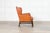English Tan Leather Wingback Armchair, 1940 For Sale - Image 6 of 15