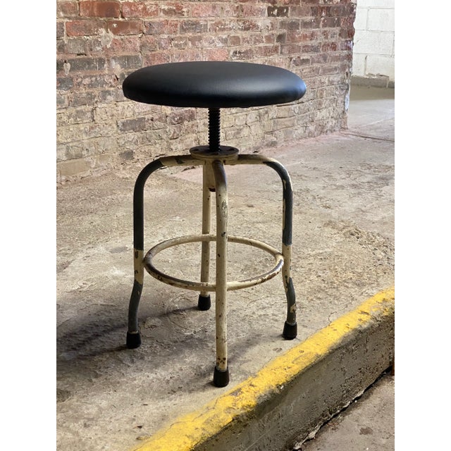 Industrial Industrial Adjustable Stool For Sale - Image 3 of 12