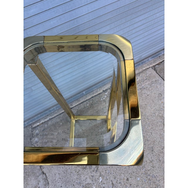 Master Craft 2 Tone Brass Pedestal For Sale - Image 9 of 11