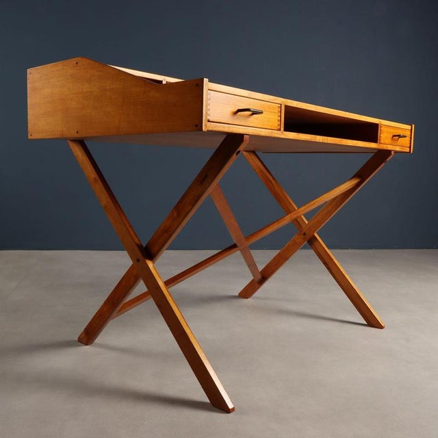 Vintage Writing Desk by Cantieri Carugati For Sale - Image 7 of 12