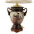 Asian Early 20th Century lectrified Satsuma Urn Lamp For Sale - Image 3 of 4
