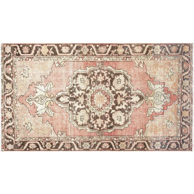 Textile 1960s Turkish Oushak Rug For Sale - Image 7 of 7