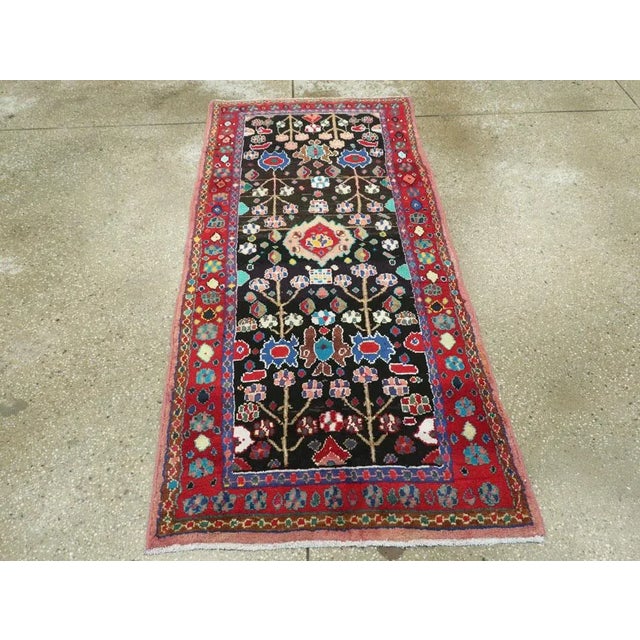 Vintage Persian Hamadan Rug – Size: 2' 9" X 5' 9" For Sale - Image 4 of 9