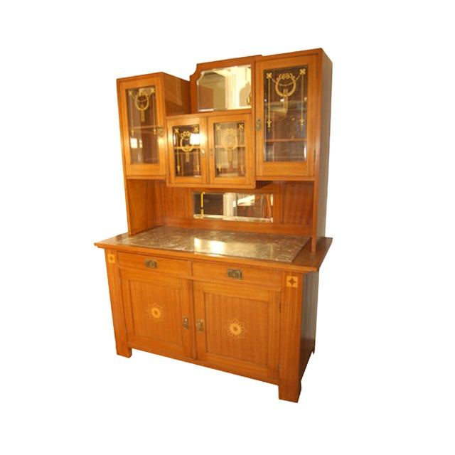 Art Nouveau Buffet from Mahogany, 1910 For Sale