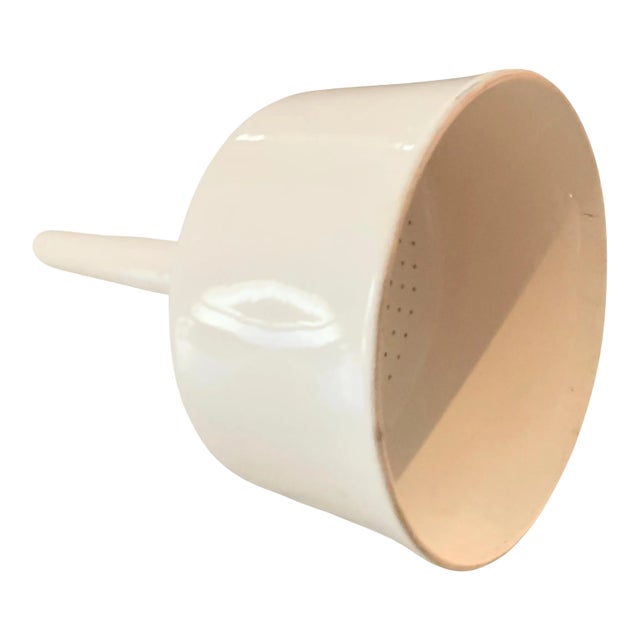 1930s Coors Pottery Porcelain Funnel For Sale