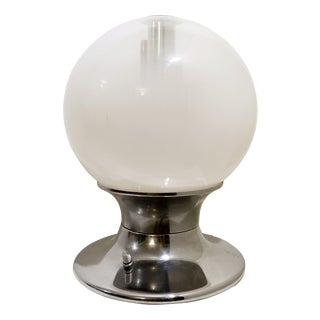 Murano Glass Globe Table Lamp from Selenova Italy, 1960s For Sale