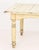 Shabby Chic Provincial Distressed White Painted Pine Dining Table For Sale - Image 3 of 13