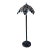 Palm Tree Floor Lamp With Crystal Coconut Lights. Well Make and Durable in Coastal Environments, Aluminum for Outdoor or Indoor Use. For Sale
