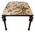 Iron Bench With Snow Fabric For Sale