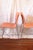 Pair of 1970s Thomas Tolleson Krueger Chairs in Salmon Pink For Sale - Image 10 of 13