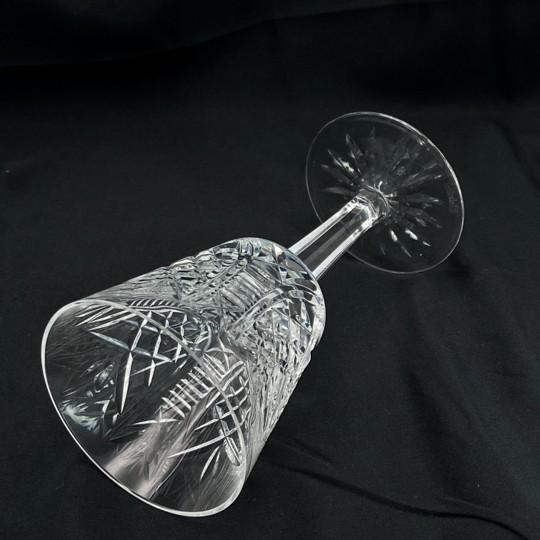 Vintage Waterford Crystal “Clare” Claret Wine Glasses - Set of 6 For Sale - Image 11 of 14