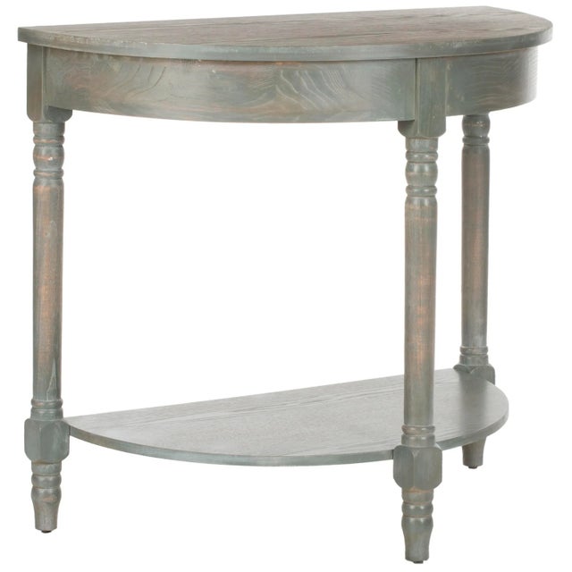 Inspired by classic n architecture, the half-moon style Console is a ideal foundation for a handsome mirror or...