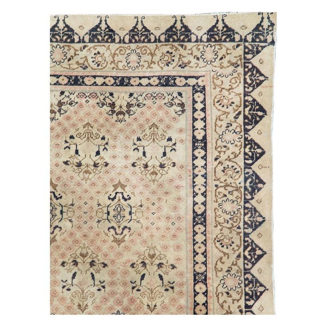 Galerie Shabab Collection Mid-20th Century Handmade Turkish Sivas Accent Rug For Sale - Image 4 of 10