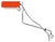 Adjustable Orange Metal Wall Light from Wilhem Braun-Feldweg Doria Light, Germany, 1970s For Sale