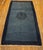 1920s Blue Medallion Shou Symbol Antique Chinese Peking Rug 3'2"x 6' Knotted Wool Carpet For Sale - Image 9 of 9
