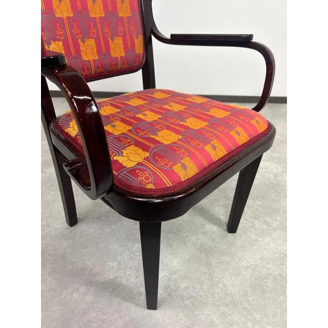 Art Nouveau Desk Chair by Gustav Siegel for Thonet, 1890s For Sale - Image 8 of 13