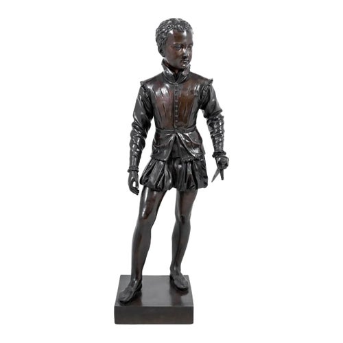 Francois Bosio Henry Iv Patinated Bronze