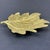 Mid-Century Modern 1948 Virginia Metalcrafters Brass Chrysanthemum Leaf Dish Tray For Sale - Image 3 of 4