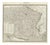 Antique Map of France Road Map by Alexandre Vuillemin, 1850 For Sale