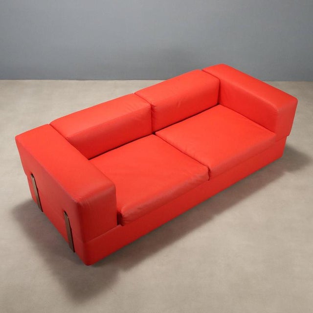 Textile 711 Sofa attributed to Tito Agnoli for Cinova For Sale - Image 7 of 12