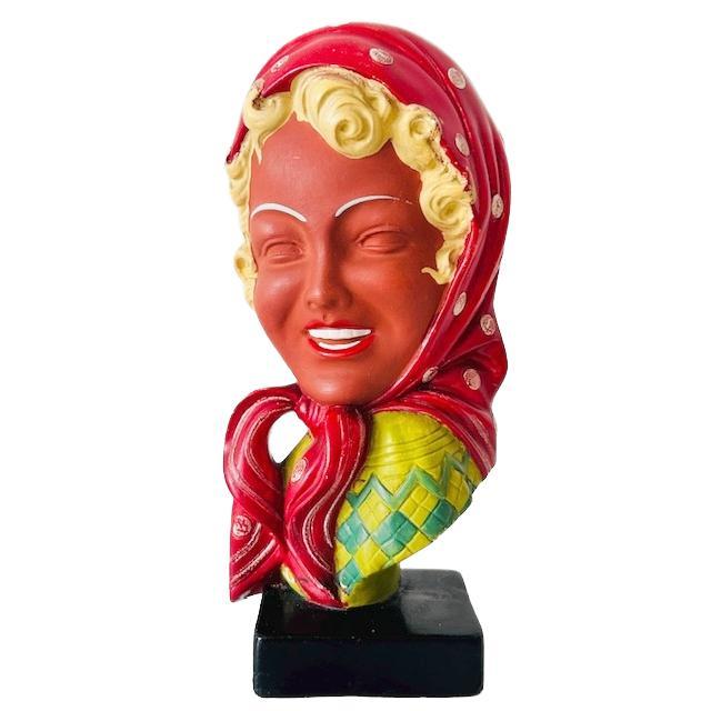 Vintage Ceramic Rockabilly Woman by Tich Vanden Balck for Brabançon, 1950s For Sale - Image 9 of 9