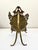Early 20th Century Antique Brass Standing Picture Frame For Sale - Image 5 of 13