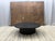 Rh Byron Round Pedestal Coffee Table – 48" Black Oak | Reeded Oak Design | Sculptural Contemporary Silhouette For Sale - Image 15 of 18