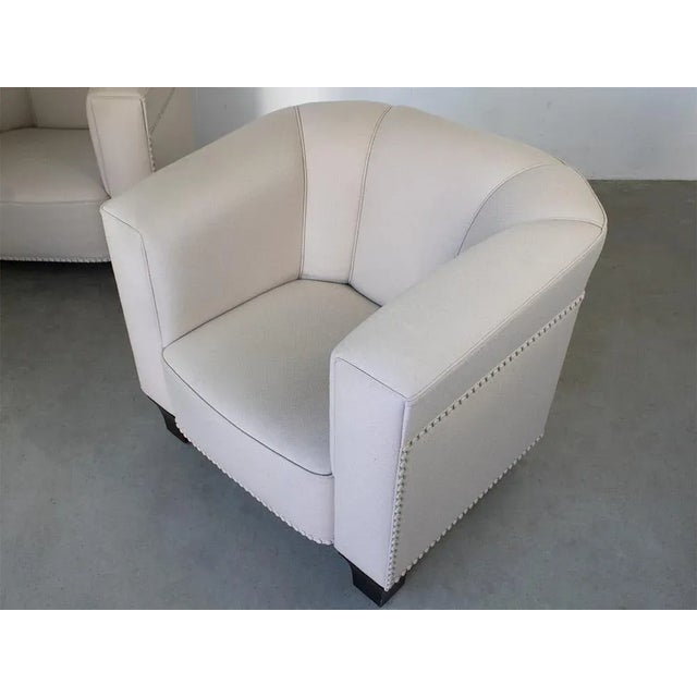 Set of Palais Stoclet Armchairs from Wittmann For Sale - Image 3 of 11