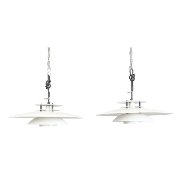 Laterna Danica Pendant Lamps by Jørgen Buchwald for Nordlux, 1990s, Set of 2 For Sale