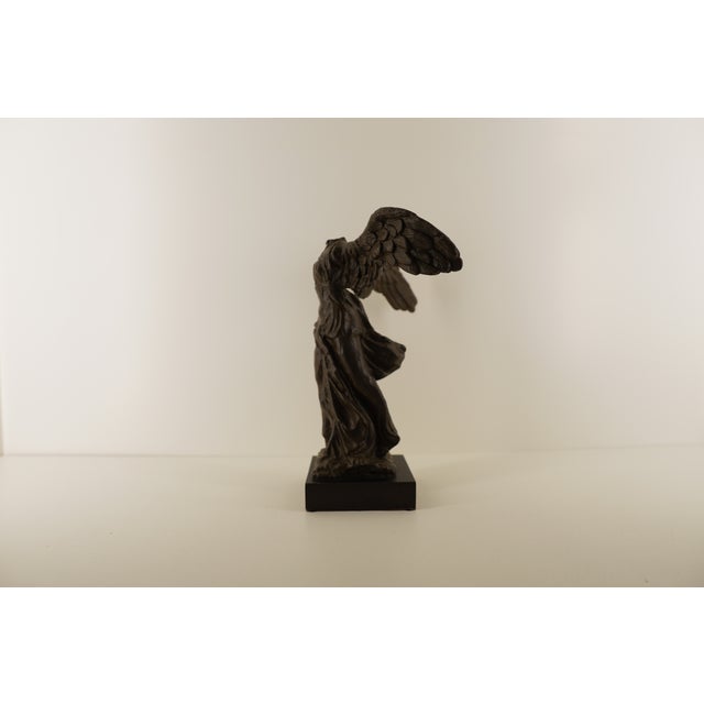1960s Vintage Bronze “Winged Victory of Samothrace” Sculpture For Sale - Image 5 of 10