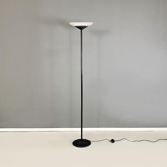 Metal and Glass Floor Lamp by Vincenzo Missanelli for Ladue, 1980s For Sale - Image 4 of 17