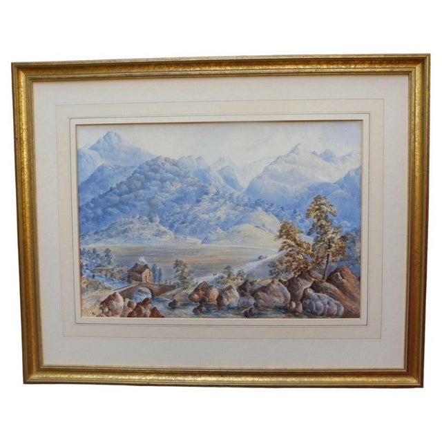 Monogrammed AM, The Glen, 1863, Watercolour For Sale - Image 14 of 14