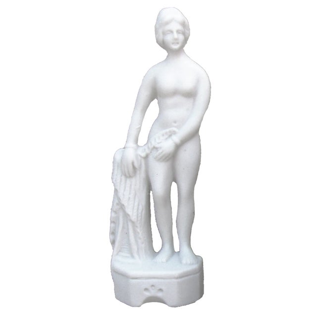 Hollywood Regency Classical Bisque Female Nudes, Set of 3 For Sale - Image 3 of 4
