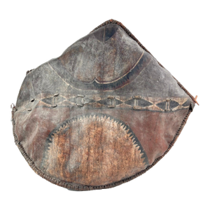 Early 20th Century Old Maasai Woven Shield Kenya MATTER COLLECTION