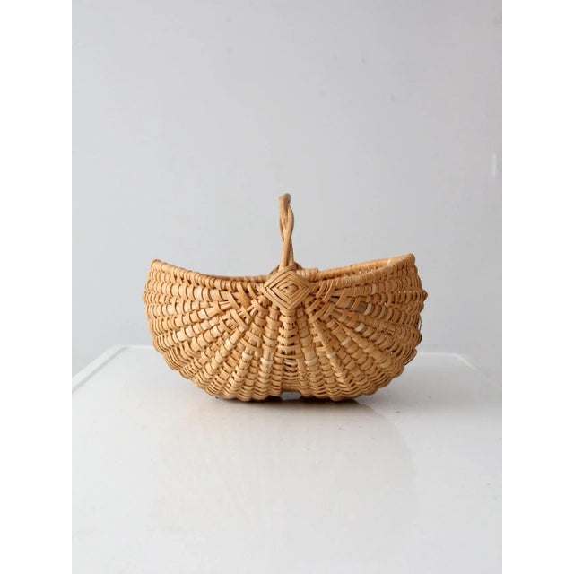 Vintage Harvest Basket For Sale - Image 11 of 13